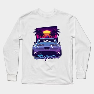 Supra JDM retro vibe Long Sleeve T-Shirt